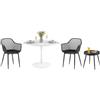 DazzlerE Tavolo bistrot con 2 sedie, piccolo tavolo da cucina con 2 sedie