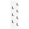 Generico Appendiabiti a Muro Bianco 30 x 1,5 x 80 cm Legno Multistrato,Mobili,Scaffalature,Scaffali e mensole per pareti,Bianco,3.94 kg,874467