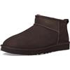 UGG Stivale da uomo Classic Ultra MINI Fashion, Cacao in polvere, 42 EU
