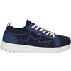 CAFèNOIR Cafe Noir Scarpe Stringate in Tessuto - C1TM9005 - Blu, 43