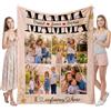 Easycosy Coperta Personalizzata con Foto, Coperta in Flanella Ultra Morbida, Plaid Personalizzato con Foto - Idee Regalo 2026 per Donna Uomo, 100% Made In Italy
