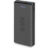 SBS Power bank 10.000 mAh extra slim con porta USB 2.1A Intelligent Charge (IC)
