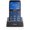 Panasonic KX-TU155 6,1 cm (2.4") 102 g Blu Telefono di livello base