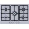 Bosch Serie 4 PGQ7B5K90 , Piano cottura a gas, 75 cm, Acciaio inox