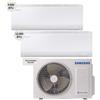 Samsung Luzon S2 Condizionatore DUAL split 9000btu+12000btu AJ040TXJ2KGEU + AR50F09C1BHNEU + AR50F12C1BHNEU Climatizzatore Fisso