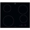 Electrolux Serie 300 LIB60424CK piano cottura Nero Da incasso 59 cm Piano cottura a induzione 4 Fornello(i)