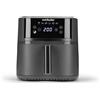 NutriBullet NBA0611DG friggitrice Singolo 6 L Indipendente 1700 W Friggitrice ad aria calda Grigio