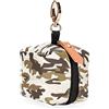SONARIN Porta Ciuccio Neonati Portatile con Chiusura per Borse per Pannolini,PU Portasucchietto Scatolina Porta Succhietto Portaciuccio Scatola Porta Ciuccio per Riporre 2 Ciucci(Camuffare)