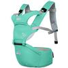 SONARIN Front Premium Marsupio Neonati Ergonomico Con Sedile,Multifunzione,Bambino da 0 a 3 anni,fibbia rotante a farfalla,Sicuro e Comodo,Adattato al crescere del tuo bambino(Verde)