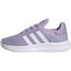 Adidas Donna Lite Racer 4.0 Shoes, Powder Plum/Ftwr White/Silver Met., 44 EU