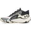 Under Armour Unisex Jet '25 Shoes Black/Winter White/Black 12 30