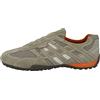 Geox Uomo Snake L, Sneakers Uomo, Beige Beige Dk Orange, 44 EU