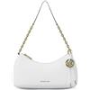 Michael Kors Nolita Pochette Media in Pelle Martellata con Catena