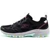 Skechers Hillcrest Pure Fuga, Scarpe da passeggio Donna, Nero, 38.5 EU