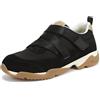 Vionic Scarpe da Ginnastica da Donna Walk Slim Gia con Cinturino Regolabile, Pelle Scamosciata Nera, 4 UK Wide