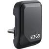 Shntig Efficiente lettore di unità USB C da 512 GB con velocità di 420 MB / S, chiavetta USB C esterna per filmmaking professionale unità esterna