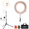 NEEWER 14 Ring Light Gonfiabile Grande con Treppiede/Porta Telefono/Telecomando, 35W LED Ringlight Portatile 2900-6500K 2400lux CRI95+ per iPhone Selfie Streaming Video Trucco Ciglia Studio, RA14B