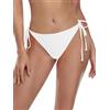 Ocean Blues Slip da donna con lacci laterali a triangolo bikini slip regolabili
