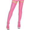 Maeau Calze da donna autoreggenti in lattice, collant lucidi, taglie M-3XL, Colore: rosa., XXL-3XL