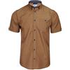 Xact Camicia a Quadretti da Uomo con Colletto a Bottoni e Maniche Corte, vestibilità Regolare (Albicocca/Navy) L