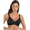 Spiman la tua nuova femminilità Spiman - Reggiseno imbottito in microfibra con ferretto e spalline larghe