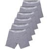 Sloggi 6 Pezzi Boxer Gambaletto Uomo Men Basic Long, Grigio L