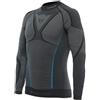 DAINESE,Dry LS Maglia Tecnica Sci Uomo,Black/Blue,XS/S