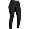 GREAT BIKERS GEAR - Leggings da moto da donna, foderati in Kevlar, protettivi da moto, con armatura CE rimovibile, (gamba corta)