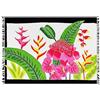 SAIVONA Grande telo pareo sarong da donna - gonna avvolgente - telo mare opaco - telo avvolgente - asciugamano avvolgente - vestito fatto a mano in commercio equo e solidale - dipinto a mano unisex +