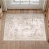 PureCozy Tappeto Salotto Beige Moderno Astratto Tappeti 60x90 cm Antiscivolo Lavabile, Antiscivolo Astratto Naturale Grande Carpet Cameretta Scendiletto Camera da Letto Ufficio Pelo Corto