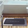 Wisebom Tappetino da bagno antiscivolo, asciugatura rapida, 60x40 cm, facile da pulire, assorbente per camera da letto, cucina, WC