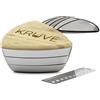 KRUVE Setacciare BASE, 5 setacci macinati, misurare, calibrare, affinare macinacaffè (argento)
