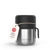 LARS NYSØM Barattolo Termico in Acciaio Inox 350ml - Contenitore Alimenti | Contenitore Pranzo Ermetico per Alimenti Caldi e Freddi - 12h Calda 24h Fredda - Bocca Larga per Zuppe Lavoro Viaggio