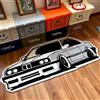 xueneige Tappeto per auto di forma irregolare Antiscivolo Tappeto cool appassionati di auto da corsa Zerbino per balcone corridoio ingresso soggiorno camera da letto