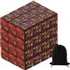48Pcs Dadi Magici Contatori Acrilici Set D6 per Token Rosso e Nero