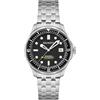 DUXOT Henri Diver orologio automatico da uomo 41 mm con cinturino in acciaio inossidabile massiccio DX-2060
