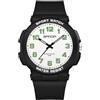 Alienwork Orologio Bambini Ragazzi Ragazze Nero Bianco bambini Impermeabile 5 ATM Sport