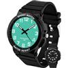 Ayybboo Orologio Bambino per Ragazzi Ragazze,Orologio Analogico Bambini al Quarzo Impermeabile 50M con Luce per Bambino Junior da 4 a 16 Anni (Nero)