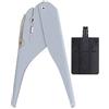 Zerodis Perforatrice per funghi, perforatore per carta fai da te perforatore singolo con righello per notebook(grey)
