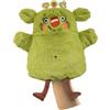 Bauer Spielwaren Das kleine WIR 12268 - Pupazzo ufficiale della serie di libri per bambini, pelliccia verde, 20 cm, verde