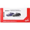 Herpa kit di montaggio MiniKit VW Tiguan, blu oltremare e nero (2 pezzi), miniatura in scala 1:87, oggetto da collezione, kit per modellismo, plastica