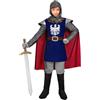 W WIDMANN MILANO Party Fashion - Costume da cavaliere per bambini | Top con mantello, cintura e cappuccio, guerriero, soldato, per Carnevale, feste a tema medievali