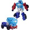 Transformers CYBERWORLD, Cyber Changers, Energon Surge, Optimus Prime, Action Figure da 10 cm | Conversione Veloce nella modalità Camion | Giocattoli di Robot per Bambini e Bambine dai 6 Anni in su