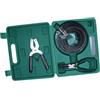 MagiDeal Piston Compressor Set Compressore Anelli Pistone Kit Attrezzi Fascia Pinza Presa Stabile Finitura con Valigetta a Scomparti Adatto per Officina Garage Montaggio Smontaggio Motore
