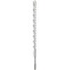 GRIXLEN Punta per trapano a percussione SDS Plus, 3/8 x 16 (16 x 410 mm) per calcestruzzo