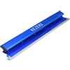 KEZERS Spatola Per Stucco, 0.3mm Stainless Steel Blade, Con Design della Maniglia a Forma di Z, Spatola in Acciaio Inox per Finitura Cemento E Calcestruzzo Cazzuola, 80cm