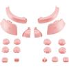 Generic Ricambio Pulsanti ABXY, D-pad, ZR, ZL, L, R per Switch 2 Controller，Rosa