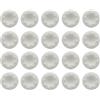 CFUENSBFDA JCD 20 PCS Analog Thumb Stick Grip Cover Compatibile For PS5 PS4 Controller Di Gioco Thumbsticks Caps For Xbox One Elite 360 One S Series XS(White)