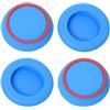 CFUENSBFDA 4 Pezzi Di Tappi For Impugnatura For Pollice Silenzio Compatibili Con PS5/PS4/Xbox One/Xbox One Elite/8BitDo SN30 Pro/Switch Pro Joystick Controller(Blue red)