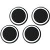 CFUENSBFDA 4 Pezzi Di Tappi For Impugnatura For Pollice Silenzio Compatibili Con PS5/PS4/Xbox One/Xbox One Elite/8BitDo SN30 Pro/Switch Pro Joystick Controller(Black white)